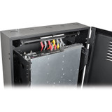 Tripp Lite SmartRack 4U Low-Profile Vertical-Mount Server-Depth Wall-Mount Rack Enclosure Cabinet