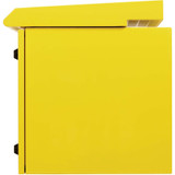 Tripp Lite SmartRack Industrial Enclosure with Lock - NEMA 3R, Wall Mount, Metal Construction, Internal Fans, 23 in. Depth, 12U, Yellow