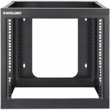 Manhattan 19" Wall Mount Open Frame Network Rack, 9U, Rear-hinged Swing Frame