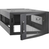 Tripp Lite SmartRack 6U Vertical Extension Top Hat for Server Racks 42 in. Deep Doors & Side Panels Included