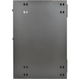 Tripp Lite SmartRack 18U UPS-Depth Wall-Mount Half-Height Rack Enclosure Clear Acrylic Window Hinged Back