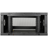 Tripp Lite SmartRack 6U Low-Profile Switch-Depth-Plus Wall-Mount Mini Rack Enclosure Wide