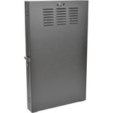 Tripp Lite SmartRack 2U Low-Profile Vertical-Mount Server-Depth Wall-Mount Rack Enclosure Cabinet