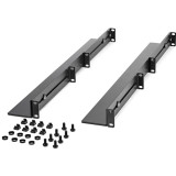 StarTech.com 1U 19" Server Rack Rails 24-36" Adjustable Depth /Universal 4 Post Network/Server/UPS Equipment Mounting Rack Mount Rail Kit