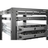 StarTech.com 1U 19" Server Rack Rails 24-36" Adjustable Depth /Universal 4 Post Network/Server/UPS Equipment Mounting Rack Mount Rail Kit