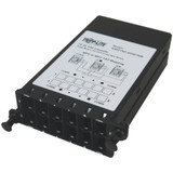 Tripp Lite Fiber TAP Cassette - Singlemode, 8-Fiber MPO to MPO, 4 Monitoring Ports, 70/30 Split