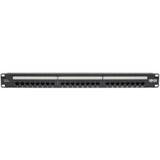 Tripp Lite Cat6 24-Port Patch Panel PoE+ Compliant 110/Krone 568A/B RJ45 Ethernet 1U Rack-Mount TAA