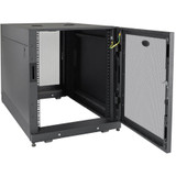 Tripp Lite 14U SmartRack Extra Deep Small Server Rack Enclosure Doors & Side Panels Included