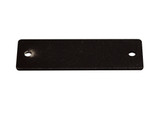 Wiremold AV9003BK Blank Plate Single in Black