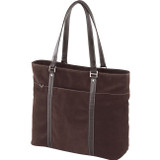 Mobile Edge Chocolate Suede Tote Case