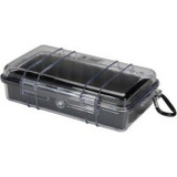 Pelican Micro Case 1060 with Clear Lid and Carabineer