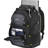 Targus Drifter II TSB239US Carrying Case Rugged (Backpack) for 17" Notebook - Black, Gray