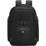 CODi Ferretti Pro Carrying Case (Backpack) for 17.3" Notebook, Tablet, Water Bottle - Black