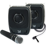 SMK-Link GoSpeak! Duet Wireless Portable PA System with Wireless Microphones (VP3450)