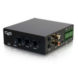 C2G 8 Ohm 50W Audio Amplifier - Plenum Rated (TAA Compliant)