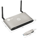 4K Dual View Wireless Media Presentation Switch Gateway - For Meetings & Boardroom Presentation