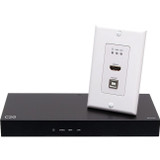 C2G HDMI HDBaseT Wall Plate Transmitter to Box Receiver Extender - 4K 60Hz