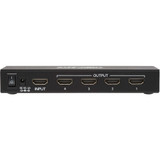 Tripp Lite 4-Port HDMI Splitter - UHD 4K, International Plug Adapters