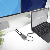 StarTech.com USB-C to Dual HDMI Adapter, USB Type-C Multi-Monitor MST Hub, Dual 4K 60Hz HDMI Laptop Display Extender / Splitter, Windows