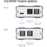 SIIG 1x3 S/PDIF Toslink Splitter