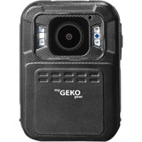 myGEKOgear by Adesso Aegis 200 1440p Super HD Body Cam with GPS Logging, Infrared Night Vision,Password Protected System,IP65 Water Resistance, Drop Protection, 2" LCD Screen, 32GB Storage, Long Battery Life (13.5 Hours Battery Life)