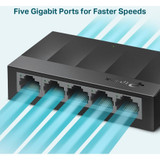 TP-Link LS1005G - Litewave 5 Port Gigabit Ethernet Switch