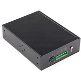 StarTech.com Industrial 6 Port Gigabit Ethernet Switch 4 PoE RJ45 +2 SFP Slots 30W PoE+ 48VDC 10/100/1000 Mbps -40C to 75C w/DIN Connector