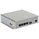 Omnitron Systems 2839-0-14-1Z OmniConverter Managed Gigabit - MM ST - RJ-45 - Ethernet Fiber Switch