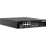 QNAP QSW-M2106R-2S2T-US 10GbE and 2.5GbE Layer 2 Web Managed Switch for SMB Network Deployment