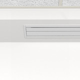 Da-Lite Advantage Series Projection Screen - Ceiling-Recessed Screen with Plenum-Rated Case and Trim - 92in Screen - 88147F