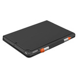 Logitech 10.2" Keyboard Case Slim Folio for iPad (7th and 8th gen) - keyboard and folio case