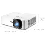 ViewSonic LS920WU 6000 Lumens WUXGA Laser Projector for 300 Inch screen, Dual HDMI, 4K HDR/HLG Support, 1.6x Optical Zoom for Business and Education