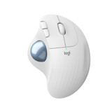 Logitech M575 Ergo Trackball Mouse - Off White
