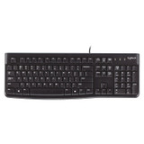 Logitech K120 Wired Keyboard - Black