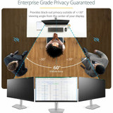 StarTech.com Monitor Privacy Screen for 23.8" Display - Widescreen Computer Monitor Security Filter - Blue Light Reducing Screen Protector