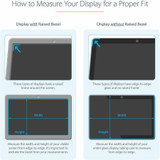 StarTech.com 17.3-inch 16:9 Laptop Privacy Filter, Anti-Glare Privacy Screen w/51% Blue Light Reduction, +/- 30&deg; View Angle, Matte/Glossy