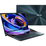 Asus ZenBook Pro Duo 15 UX582 UX582HS-XH99T 15.6" Touchscreen Notebook - 4K UHD - 3840 x 2160 - Intel Core i9 11th Gen i9-11900H - 32 GB Total RAM - 1 TB SSD - Celestial Blue