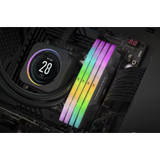 Corsair Vengeance RGB 32GB (2x16GB) DDR5 DRAM 6400MHz C36 Memory Kit - Black