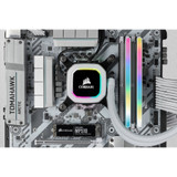 Corsair Vengeance RGB Pro SL 16GB (2 x 8GB) DDR4 DRAM 3200MHz C16 Memory Kit - White