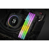 Corsair Vengeance RGB 192GB (4x48GB) DDR5 DRAM 5200MHz C38 Memory Kit - Black