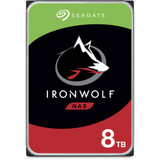 Seagate IronWolf ST8000VN004 8 TB Hard Drive - 3.5" Internal - SATA (SATA/600) - Conventional Magnetic Recording (CMR) Method