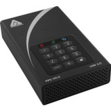 Apricorn Aegis Padlock DT FIPS ADT-3PL256F-10TB 10 TB Desktop Hard Drive - 3.5" External - Black - TAA Compliant