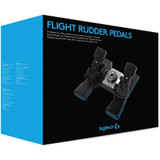 Saitek Flight Rudder Pedals Professional Simulation Rudder Pedals with Toe Brake