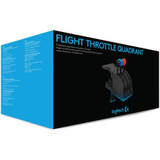 Saitek Flight Throttle Quadrant Professional Simulation Axis Levers