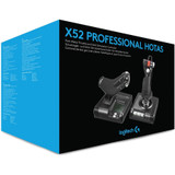 Saitek X52 Professional H.O.T.A.S. Part-Metal Throttle and Stick Simulation Controller