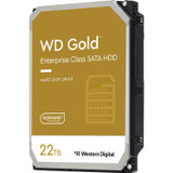 WD Gold WD221KRYZ 22 TB Hard Drive - 3.5" Internal - SATA (SATA/600) - Conventional Magnetic Recording (CMR) Method