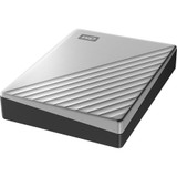 WD My Passport Ultra WDBPMV0040BSL 4 TB Portable Hard Drive - External - Silver