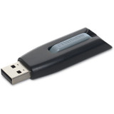 128GB Store 'n' Go&reg; V3 USB 3.2 Gen 1 Flash Drive - Gray