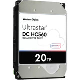 WD Ultrastar DC HC560 WUH722020ALE6L4 20 TB Hard Drive - 3.5" Internal - SATA (SATA/600) - Conventional Magnetic Recording (CMR) Method