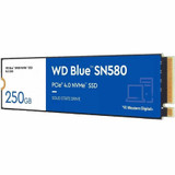 Western Digital Blue SN580 WDS250G3B0E 250 GB Solid State Drive - M.2 2280 Internal - PCI Express NVMe (PCI Express NVMe 4.0 x4)